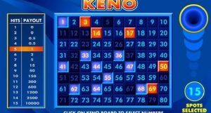 Chiến thuật chơi game Keno 33win