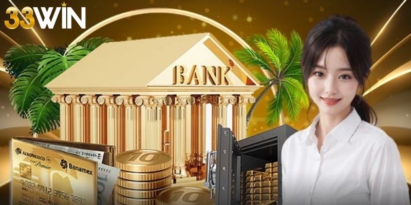 Người chơi có thể nạp tiền 33win bằng hình thức chuyển khoản 